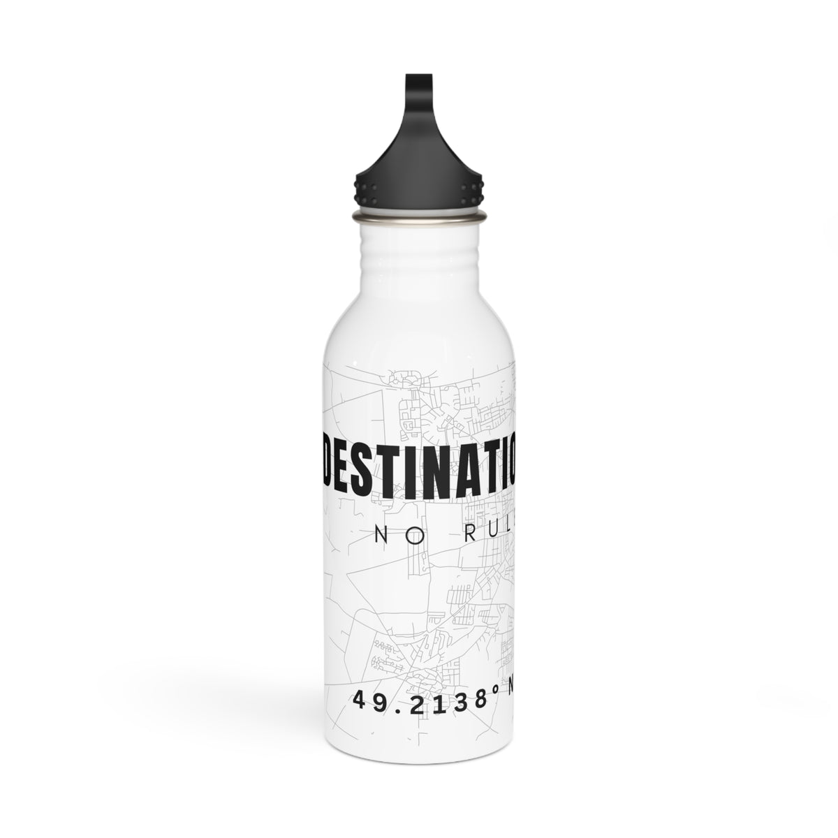 Destination Unknown - Stainless Steel Water Bottle