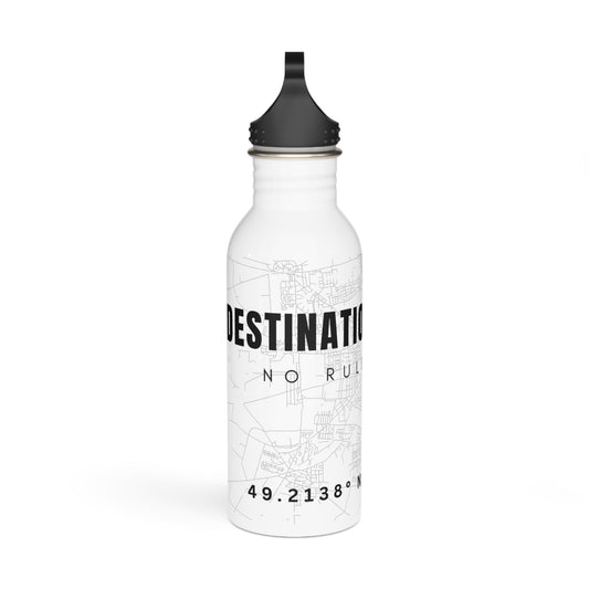 Destination Unknown - Stainless Steel Water Bottle