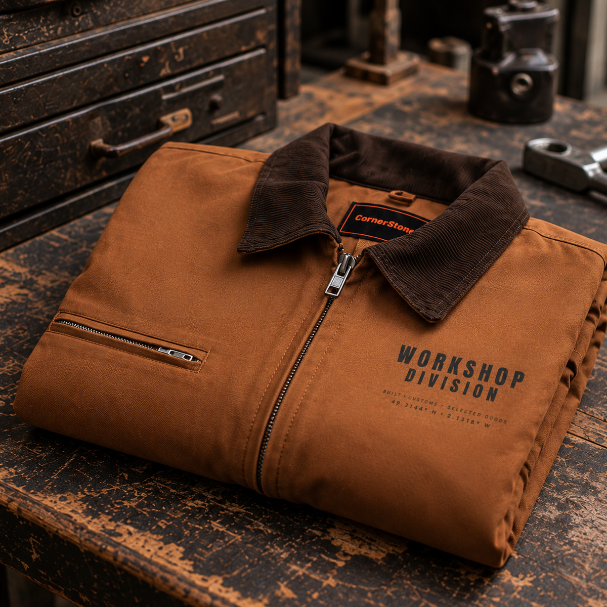 Workshop Division Unisex Duck Cloth Jacket