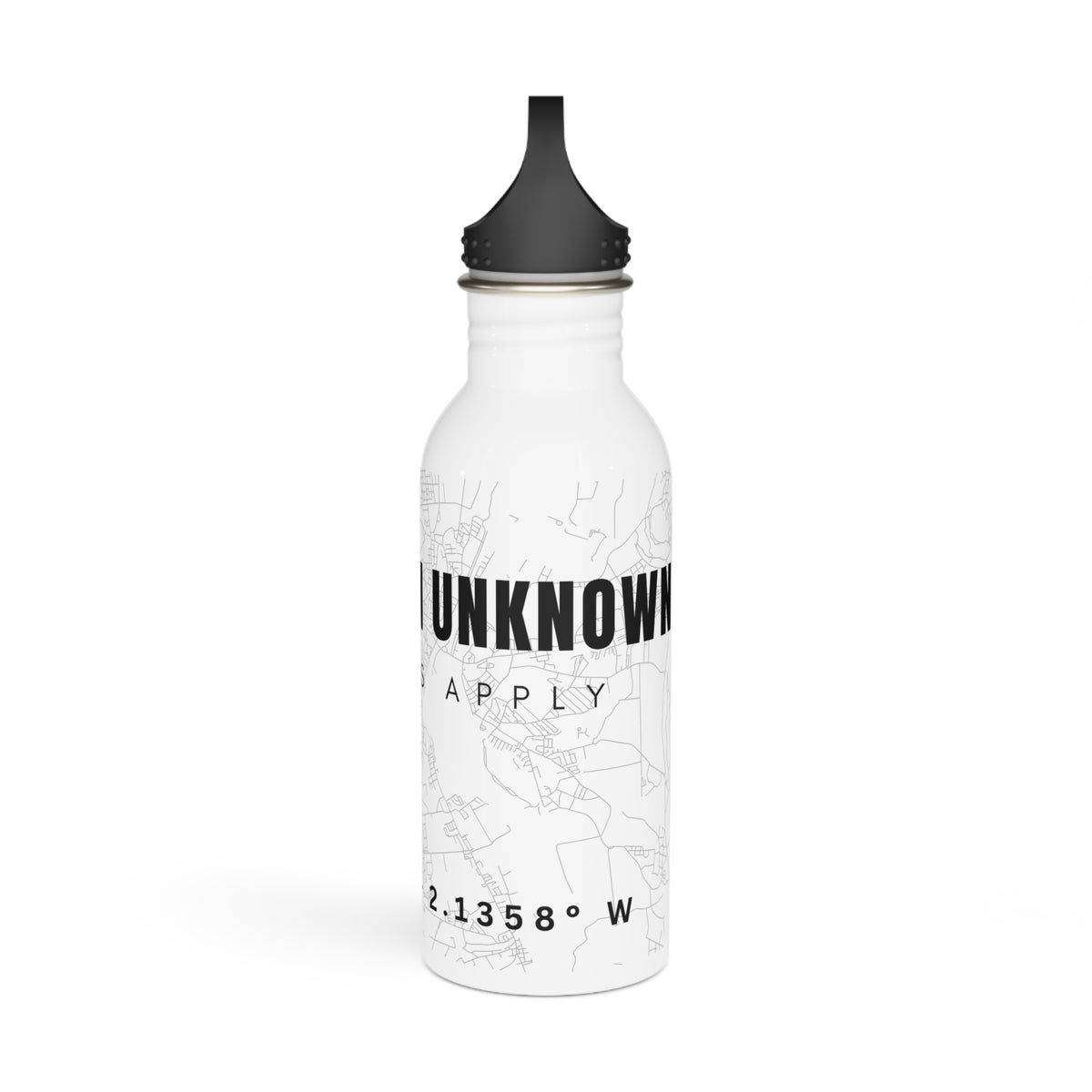 Destination Unknown - Stainless Steel Water Bottle