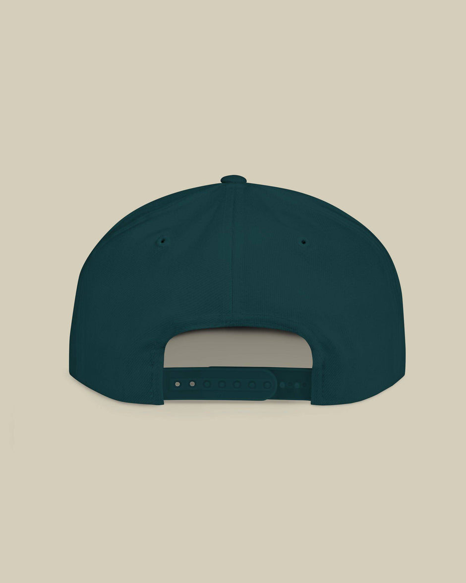 Black cap on a beige background
