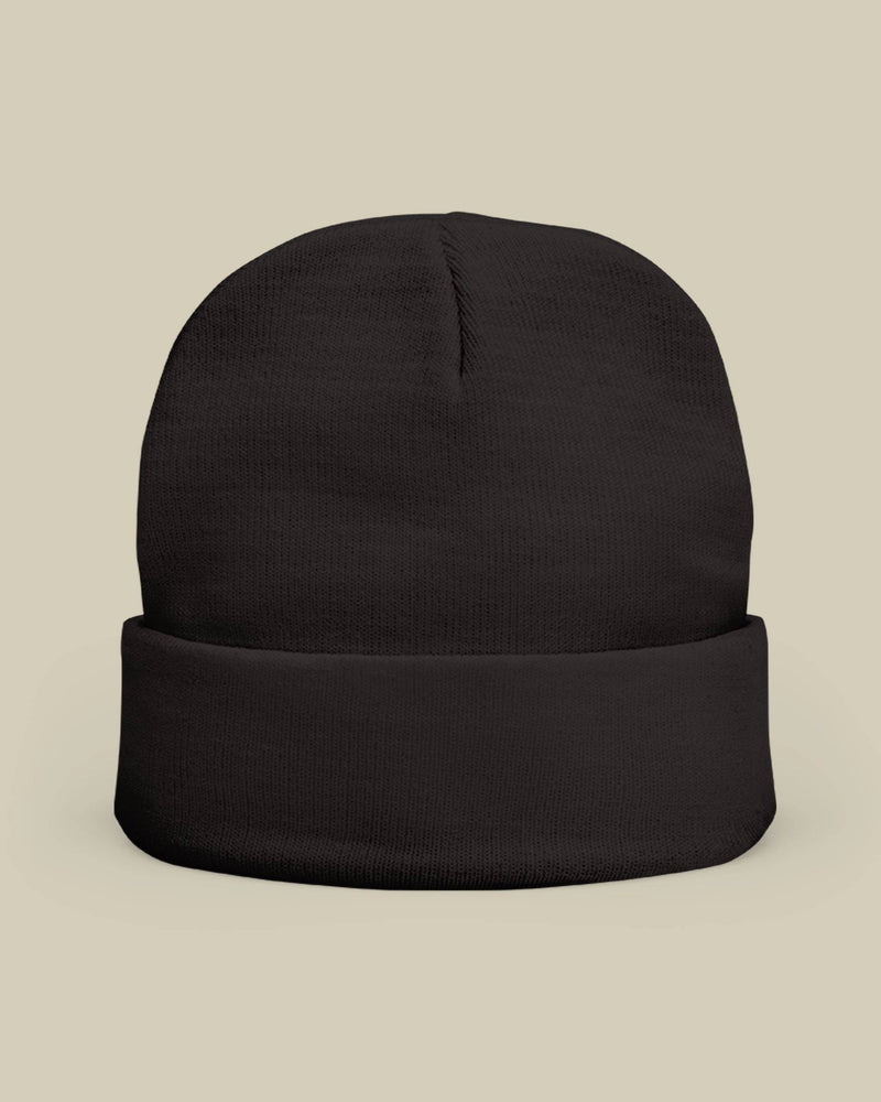 Island Customs Knit Beanie - Black