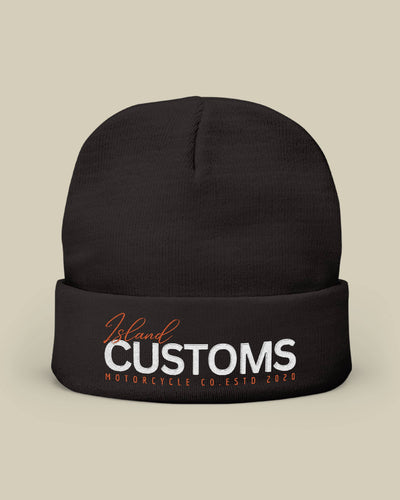 <p>Island Customs Knit Beanie</p>