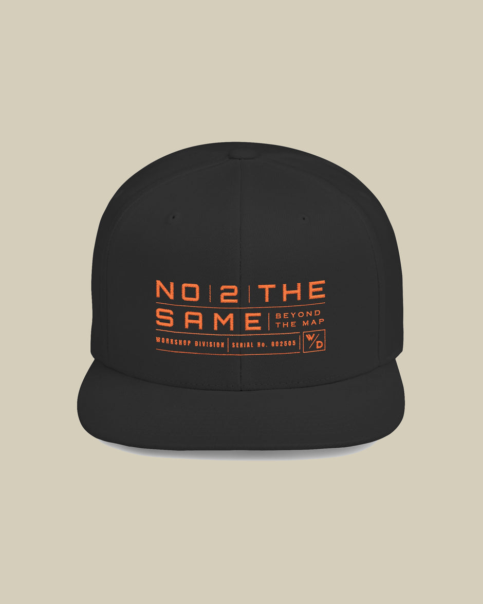 cap with a logo on a background