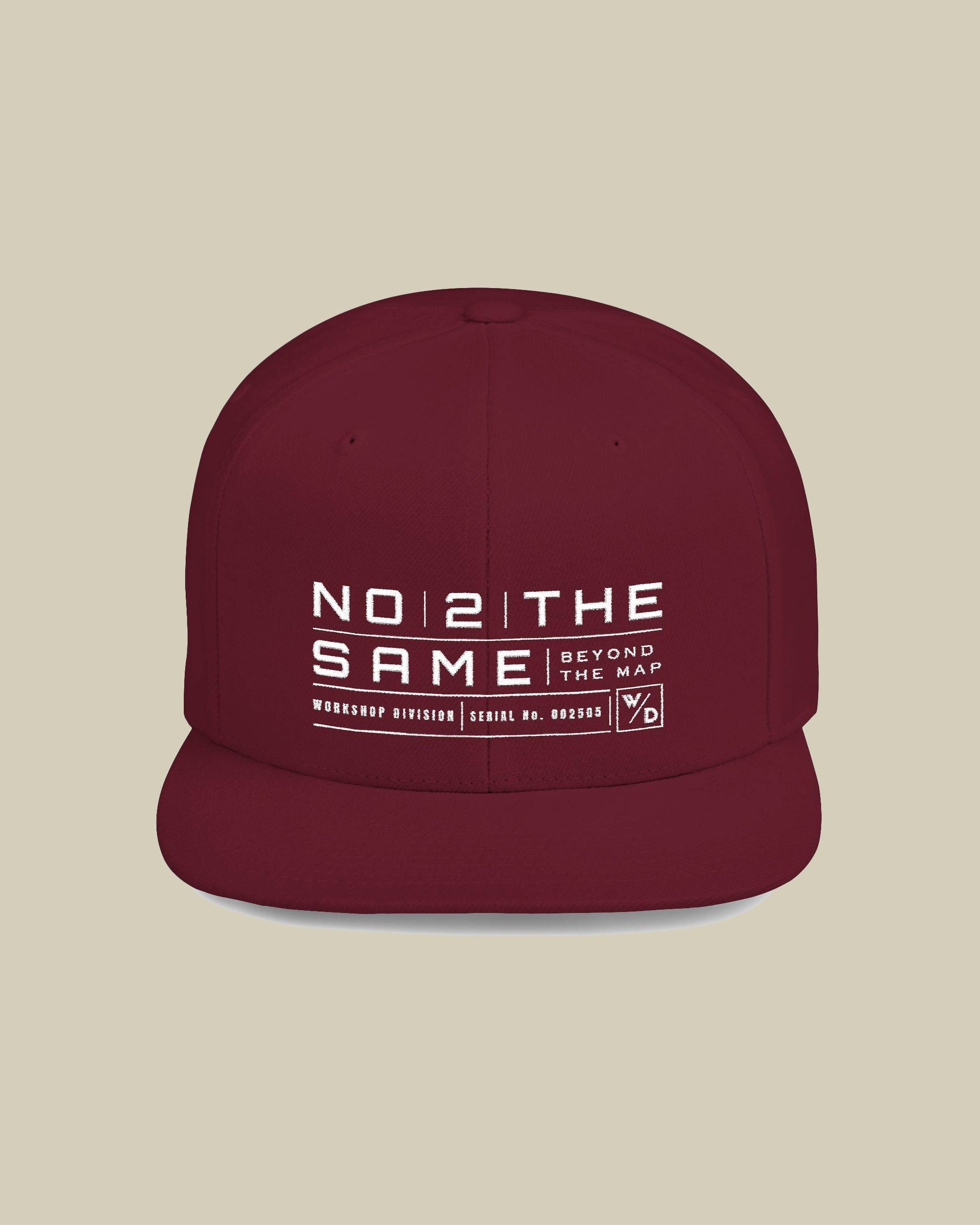 Gray cap with a logo on a background